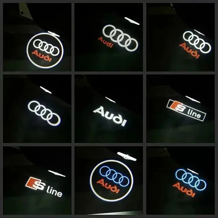 LED AUDI Door Projector Light