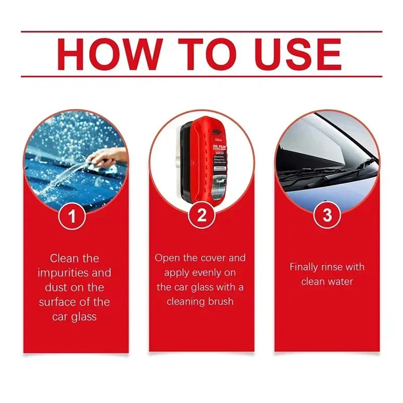 Windscreen Oil Film
