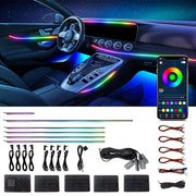 18-in-1 Universal LED Ambient Car Lighting with App Control