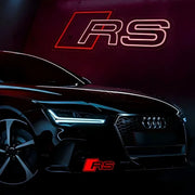 Audi RS LED Neon Sign -40x16.8CM