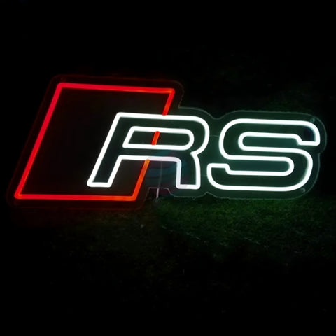 Audi RS LED Neon Sign -40x16.8CM