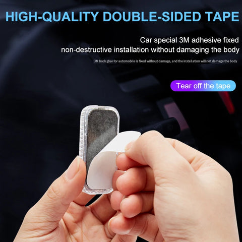 LED Touch Light Mini Wireless Car Interior Lighting Auto Roof Ceiling Reading Lamp for Door Foot Trunk Storage Box USB Charging