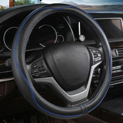 Anti-slip breathable steering wheel cover for cars