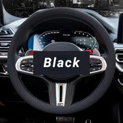 Anti-slip silicone steering wheel cover for cars