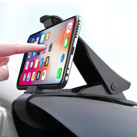 Universal Car Phone Holder GPS Navigation Dashboard Phone Holder For Mobile Phone Clip Fold Holder Mount Stand Bracket