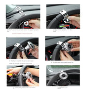 Car Steering Wheel Booster Ball Turning Spinner Knob Bearing Power Handle Rotating Universal Auto Accessories Labor Saving Kit
