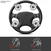Car Steering Wheel Booster Ball Turning Spinner Knob Bearing Power Handle Rotating Universal Auto Accessories Labor Saving Kit