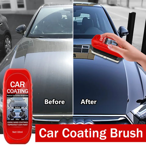 Car Coating Brush with 120ml Liquid Repair Paint Scratch Restoration High Gloss Car All Colors Paint Polishing Brightening Kit