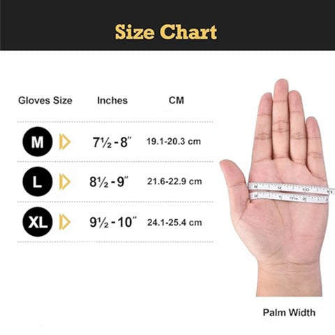 Industrial Black Nitrile Gloves - 8mil