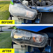 Car Headlight Restoration Set Car Headlight Yellowing Repair Car Tail Light Aging Waxing Repair Tool Headlight Polishing To New