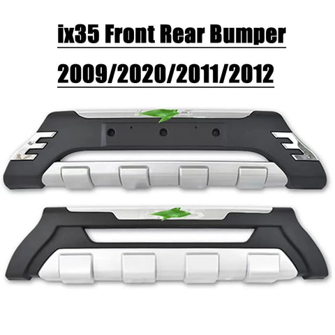 New For ix35 Front Rear Bumper Bull Bar Anti-Collision Bar Protector External Car Accessories For Hyundai ix35 2009 - 2021Year