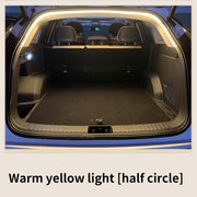 Car high brightness trunk lighting ambient light interior decoration LED wiring free automatic sensing tailgate light strip