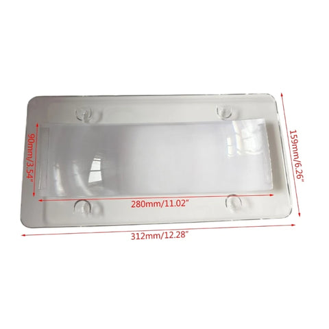 090E American License Plate Frame Number Plate Tags Cover Auto License Plate Holder