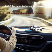 Car Ornaments Interior Decoration Drift Tail Swing Rotating Ornaments Toy Model Center Console Car Interior Decoration