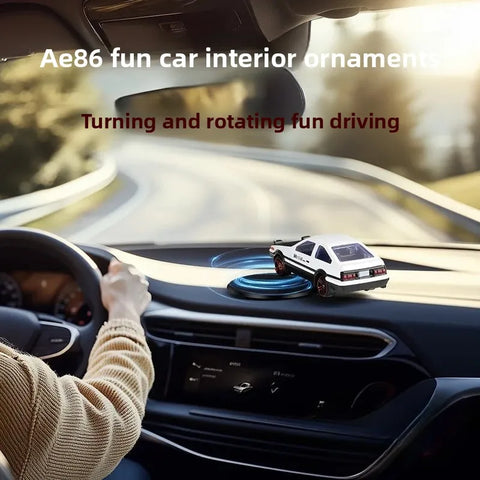 Car Ornaments Interior Decoration Drift Tail Swing Rotating Ornaments Toy Model Center Console Car Interior Decoration