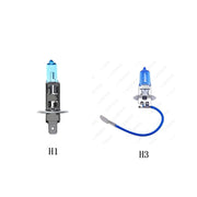 Super Bright 100w Car Headlight Halogen Lamp Xenon Headlight Bulbs H1 H3 LED Headlights Automotive Fog Lights