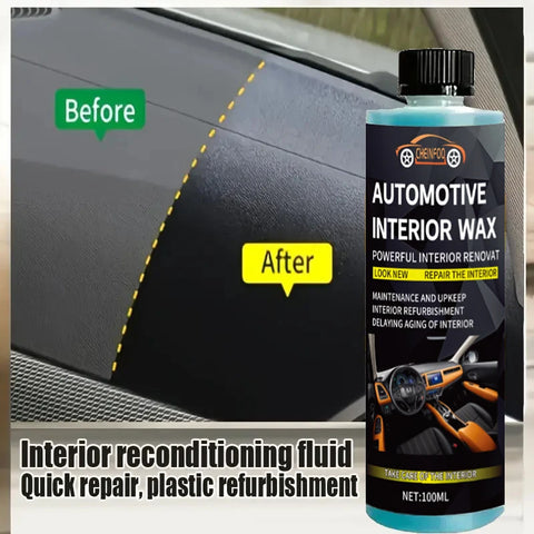 Car Interior Cleaning And Refurbishment To Restore Gloss, Plastic Restorer For Cars Ceramic Plastic Coating Car Dashboard, Door