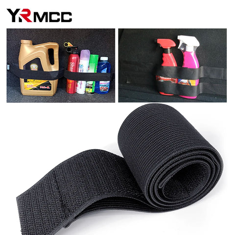 50cm Car Trunk Organizer Firm Magic Tape Cars Stowing Tidying Fixed Belt Auto Tool Storage Fixing Belt Fire Extinguisher Storage