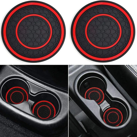Anti-slip car coasters