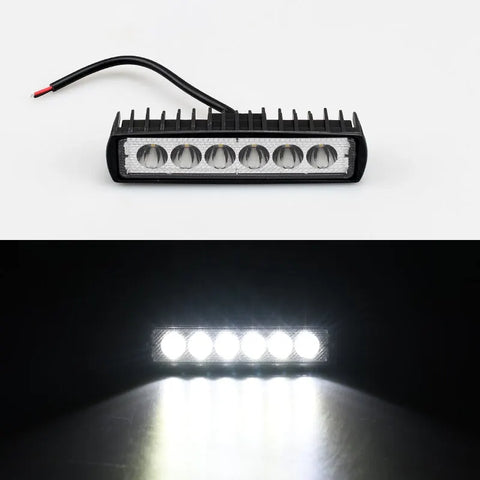 6 LED Offroad Car Work Light Spotlight Daytime Running Light 12V Flood Beam For Jeep 4x4 ATV 4WD SUV Car Styling