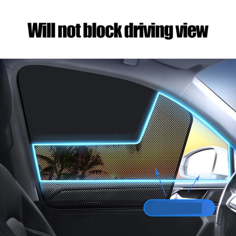 Car Window Sunshade Magnetic CarCurtain For Baby Sun Shade Front RearSide Window Parasol Auto Sun UV Protection