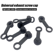 10Pcs 8mm Car Brake Pump Dust Cap Oil Drain Screw Cap Brake Caliper Bleed Nipple Black Screw Dust Caps Cover Rubber Motorcycle