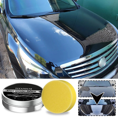 Car Coating Polishing Wax Auto Scratch Repair Wax Titaniums Ceramic Wax Coating Agents Quick Carwash Car Care