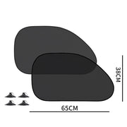 1-5Pcs Universal Car Sunshades Foldable Auto Side Window Rear Windscreen Mesh Sunshade Cover Car Windshield Accessories Exterior