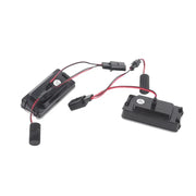 For Seat Altea 2005-2009 Arosa Cordoba 6K 6L Leon 1M Toledo 5P Ibiza 6L 2PCS Car License Plate Light Number Plate Lamp Upgrade