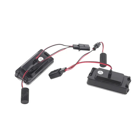 For Seat Altea 2005-2009 Arosa Cordoba 6K 6L Leon 1M Toledo 5P Ibiza 6L 2PCS Car License Plate Light Number Plate Lamp Upgrade