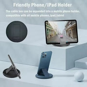 PD 60W Multifunctional USB Type C Data Cable Set Fast Charging For iPhone Xiaomi Samsung Charger Adapter Pin Storage Travel Box