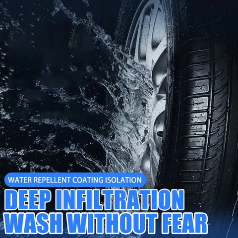 Tire shine paste restores new black color lasting protection of car rubber parts shine paste polishes car tires  shine car tires