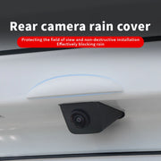 Car Reversing Rear Camera Rain Cover ABS Rain-Proof Car Reverse Camera Rain Shade Cover Waterproof Shield Car Exterior Accessory