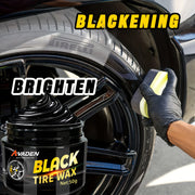 Professional Car Tire Shine Wax –Gloss Enhancement & Blackening,Anti-Aging & Color Retention,Long-Lasting Protection