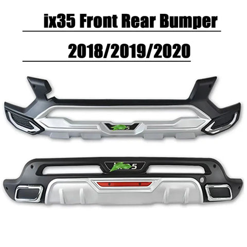New For ix35 Front Rear Bumper Bull Bar Anti-Collision Bar Protector External Car Accessories For Hyundai ix35 2009 - 2021Year