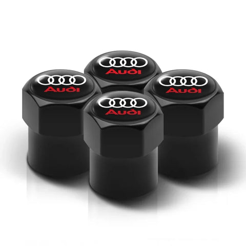4Pcs Car Styling 3D Aluminum Metal Car Wheel Tire Air Valve Caps Cover For Audi A3 A4 b6 b8 b7 A6 A8 S Line S3 S4 S6 Q3 Q5 Q7 Q8