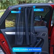 Magnetic Car Window Sunshade Cover Summer UV Protection Car Side Front Rear Window Mesh Curtain Protector Cover Auto Accessories