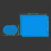 4 pcs rearview mirror protective film for cars