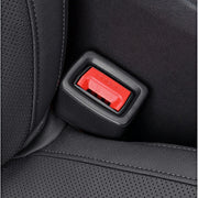 2 seat belt slot seat protection covers - collision and scratch protection for car interior accessories