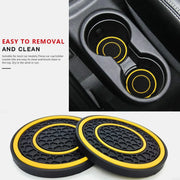 Anti-slip car coasters
