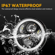 4X 5.75 inch 5-3/4'' Halogen to LED Headlights for Classic Car Muscle Cars Ford Cortina Capri Chevy Premier Statesman Kingswood