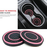 Anti-slip car coasters
