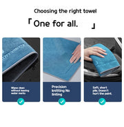 Microfiber Car Wash Towel 75X35cm Lint-Free Car Cleaning Towels Ultra-Soft Drying Cloth Car Detailing Washing Tools