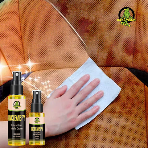 Car interior cleaner, removing stains, protecting leather dashboard, seat decoration and care cleaner