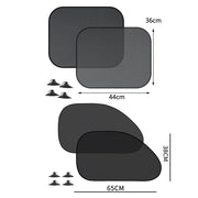 1-5Pcs Universal Car Sunshades Foldable Auto Side Window Rear Windscreen Mesh Sunshade Cover Car Windshield Accessories Exterior