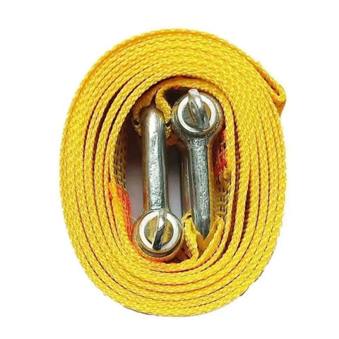 5 M Car Tow Cable 3 Ton Capacity Hooks Included Towing Pull Rope Emergency Rescue Off Road Design Heavy Duty Tow Road Emergency