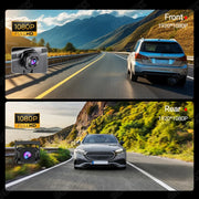 K60 Pro 11.3" 4G+64G WIFI Android 14 AI Screen GPS Navigation Carplay Android AUTO 1080P Dash Cam RearView Mirror Video Recorder