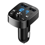 Car Charger FM Transmitter Bluetooth Audio Dual USB Car MP3 Player Autoradio Handsfree Charger 3.1A Fast Charger Car Accessories