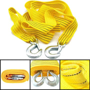 5 M Car Tow Cable 3 Ton Capacity Hooks Included Towing Pull Rope Emergency Rescue Off Road Design Heavy Duty Tow Road Emergency