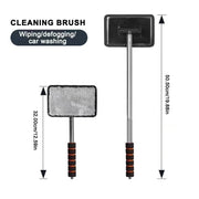 Car Front Windshield Defogging Brush Telescopic Long handle Car Household Glass Clean Brushes Dust Remover Tool